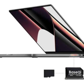 BaseQi 420A MicroSD-adapter voor MacBook Pro 14 en 16 inch