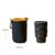 MobileCreation neopreen lenshoes maat M naast een Sony 24-105 objectief