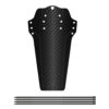 Spatbord voor racefiets, MTB, fiets, vouwfiets met koolstofvezelpatroon