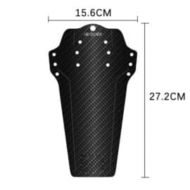 Spatbord voor fiets en racefiets – Koolstofvezelpatroon