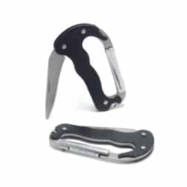 Compacte Carabiner met Geïntegreerd Mes