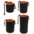 Set van 4 neopreen lenshoezen - maten S, M, L en XL