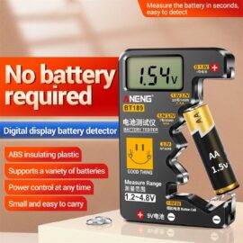 Werkt zonder eigen batterij