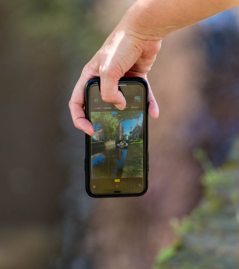 Fotograferen in het groen met de telefoon